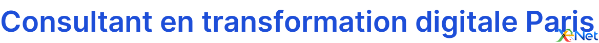 Consultant en transformation digitale Paris